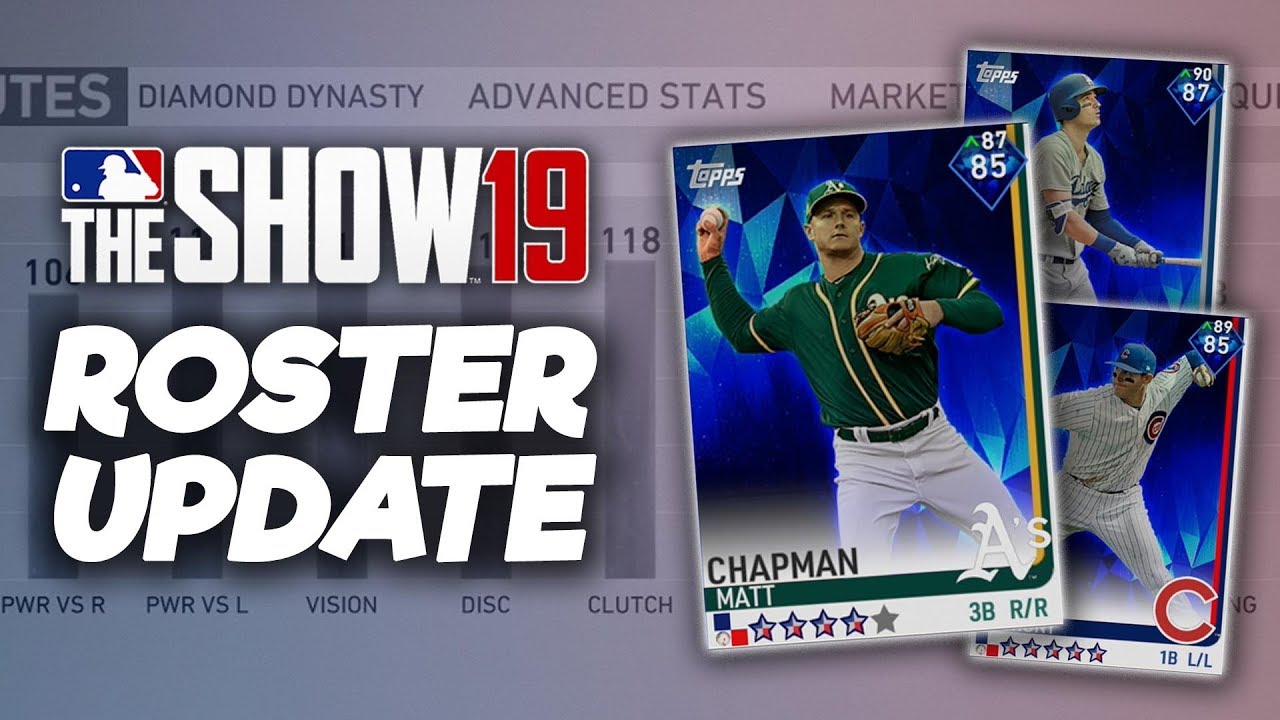 CHAPMAN and RIZZO to DIAMOND! May 31st Roster Update! MLB The Show 19 Diamond Dynasty