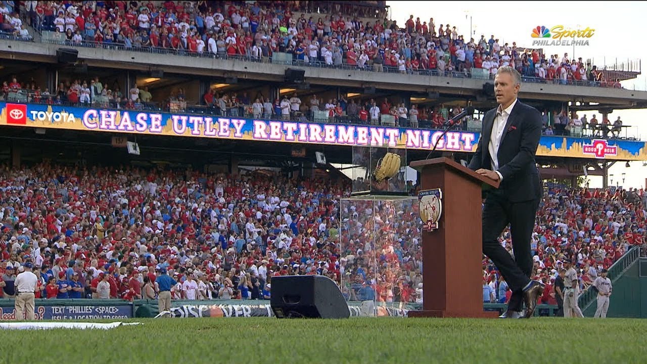 Chase Utley Retirement Ceremony