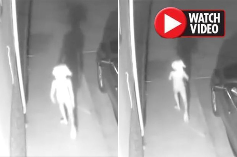 ‘Dobby’ video: Mum shocked after CCTV shows ‘elf’’ figure outside her driveway