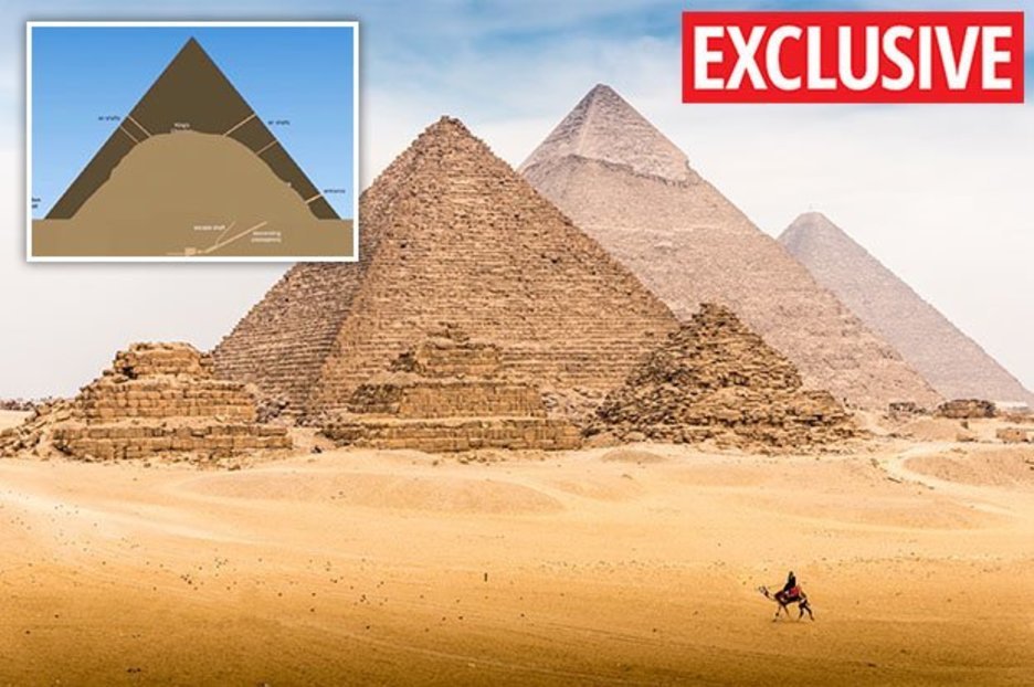 Ancient Egypt bombshell with claims Great Pyramid built on HUGE hill