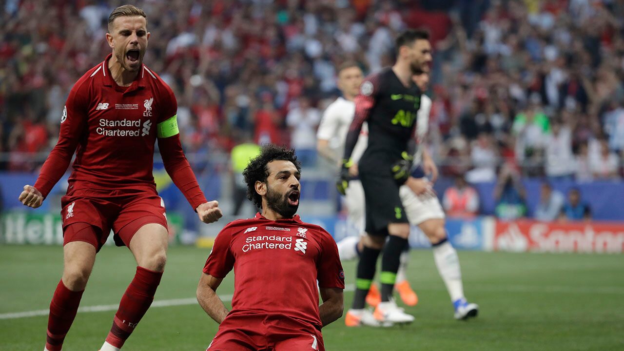 Liverpool beats Tottenham 2-0 to win UEFA Champions League title