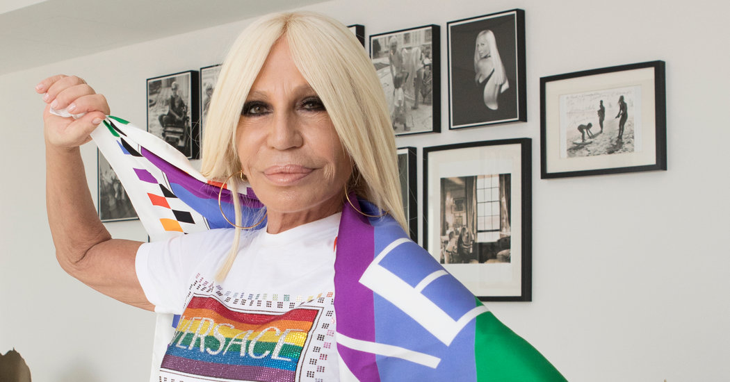 Donatella Versace Has Long Been a Gay Icon. Now It’s Official.