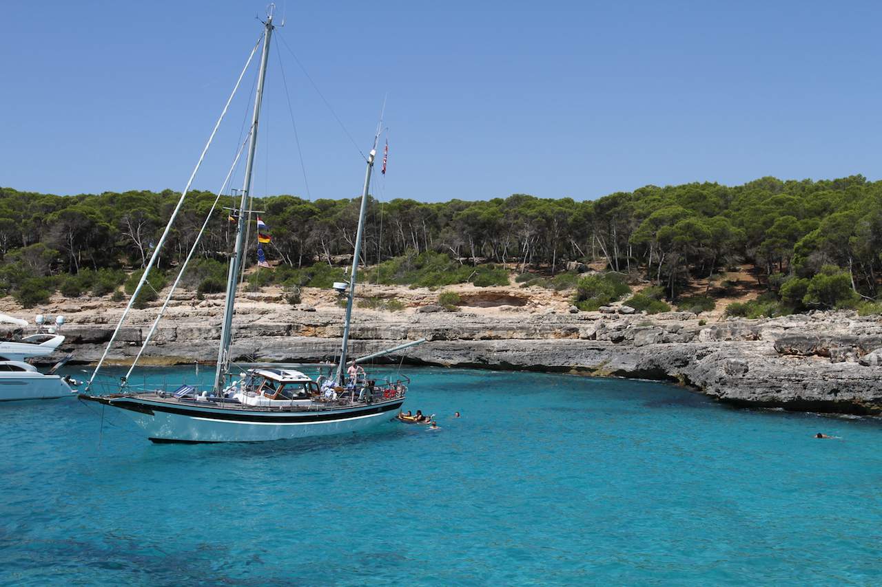 Vita Bel II classic yacht, Cala D’Or, Mallorca