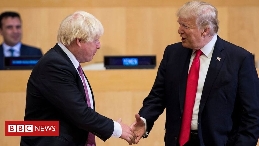Donald Trump says Boris Johnson would be ‘excellent’ Tory leader