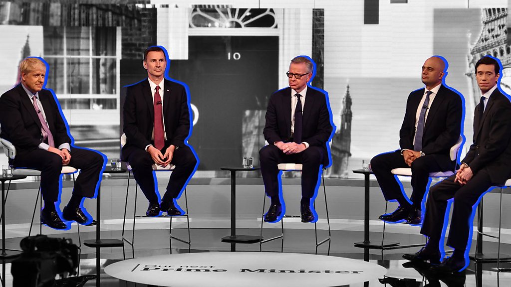 Tory leadership race: Rivals in BBC debate clash over Brexit deadline