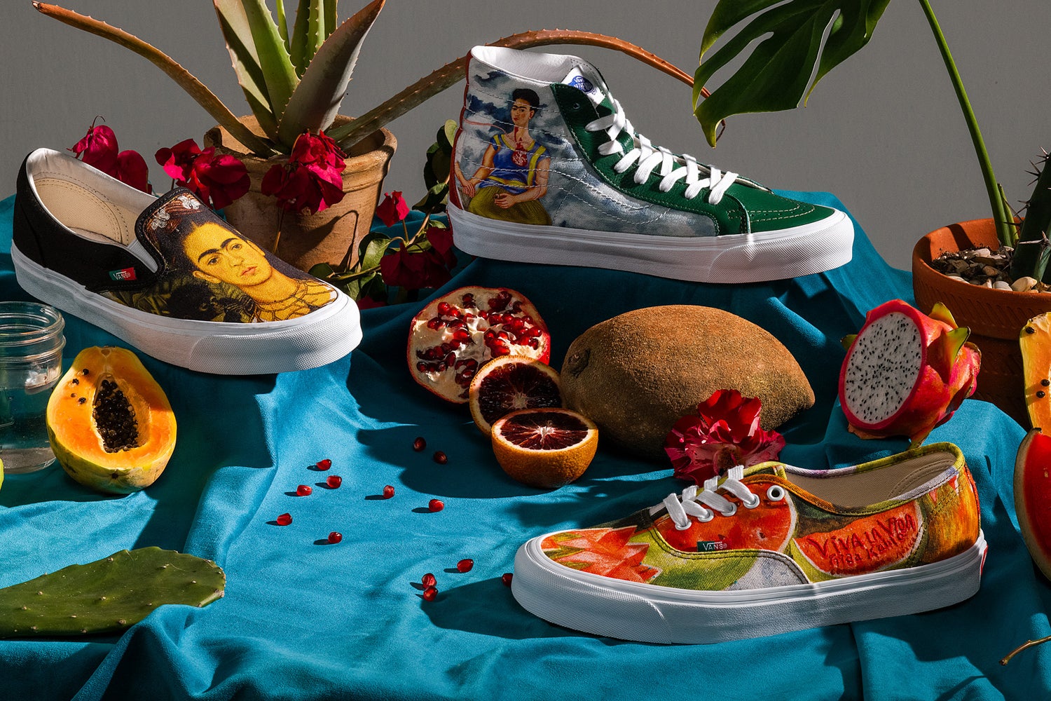 New Vans sneaker collection features Frida Kahlo’s iconic artwork