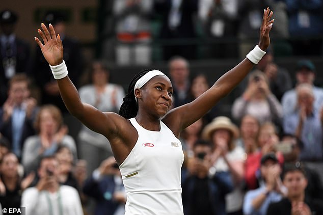 US schoolgirl who defeated her idol Venus Williams plays next match