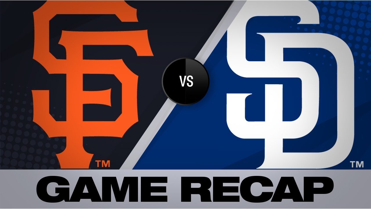 Sandoval's 11th-inning homer lifts Giants | Giants-Padres Game Highlights 7/26/19
