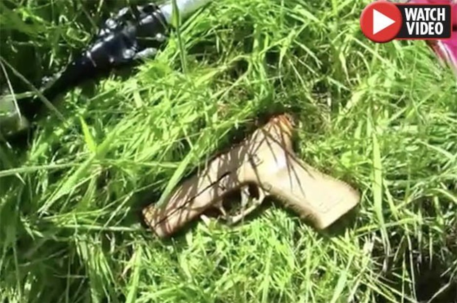 Explorer startled to discover ‘gun’ in Brit river