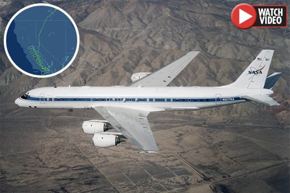 NASA aircraft spotted over California was ‘scanning San Andreas Fault’