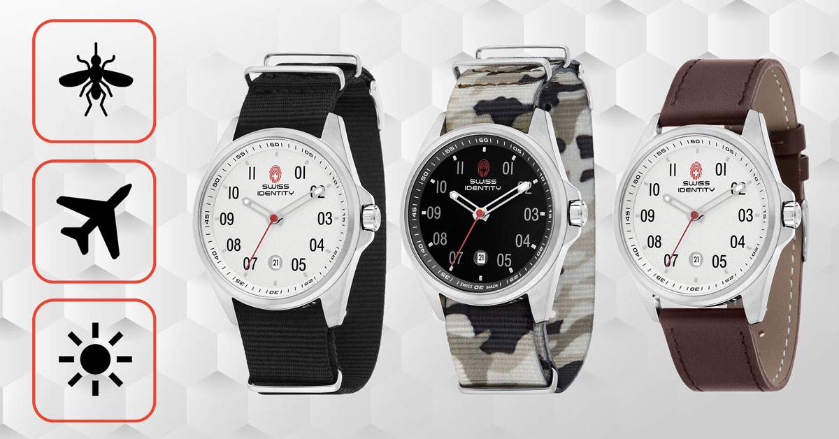travel watch by Swiss Identity Time