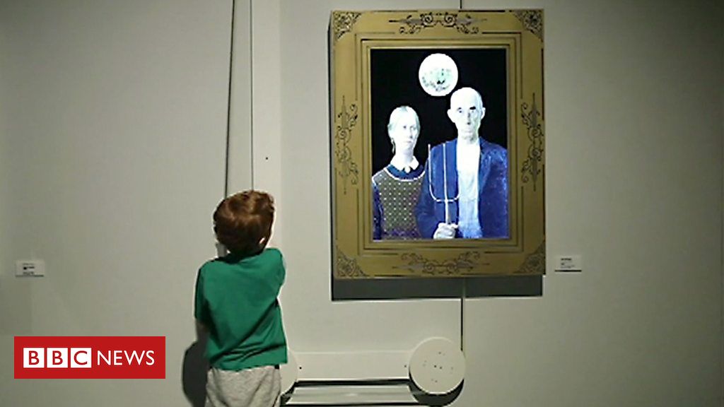 Poke and inflate famous paintings and other tech news