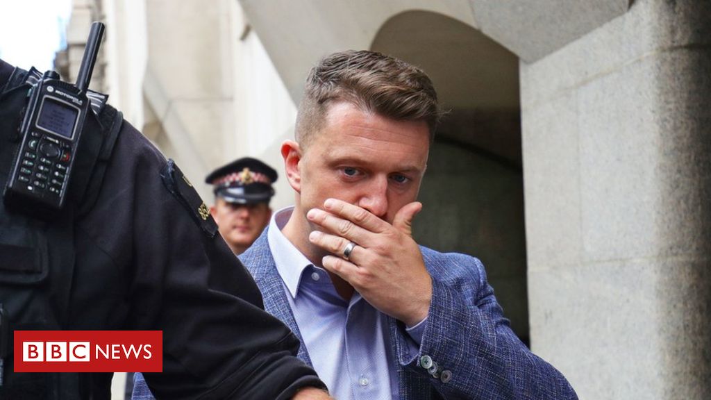 Tommy Robinson guilty over Facebook broadcast