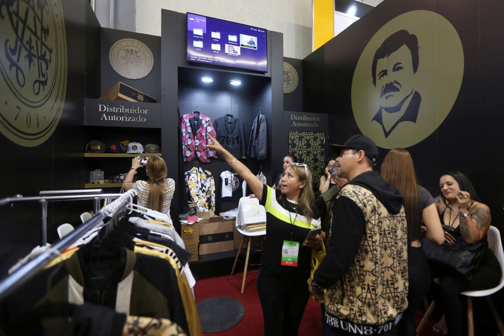 ‘Chapowear’ featuring notorious druglord debuts in Mexico