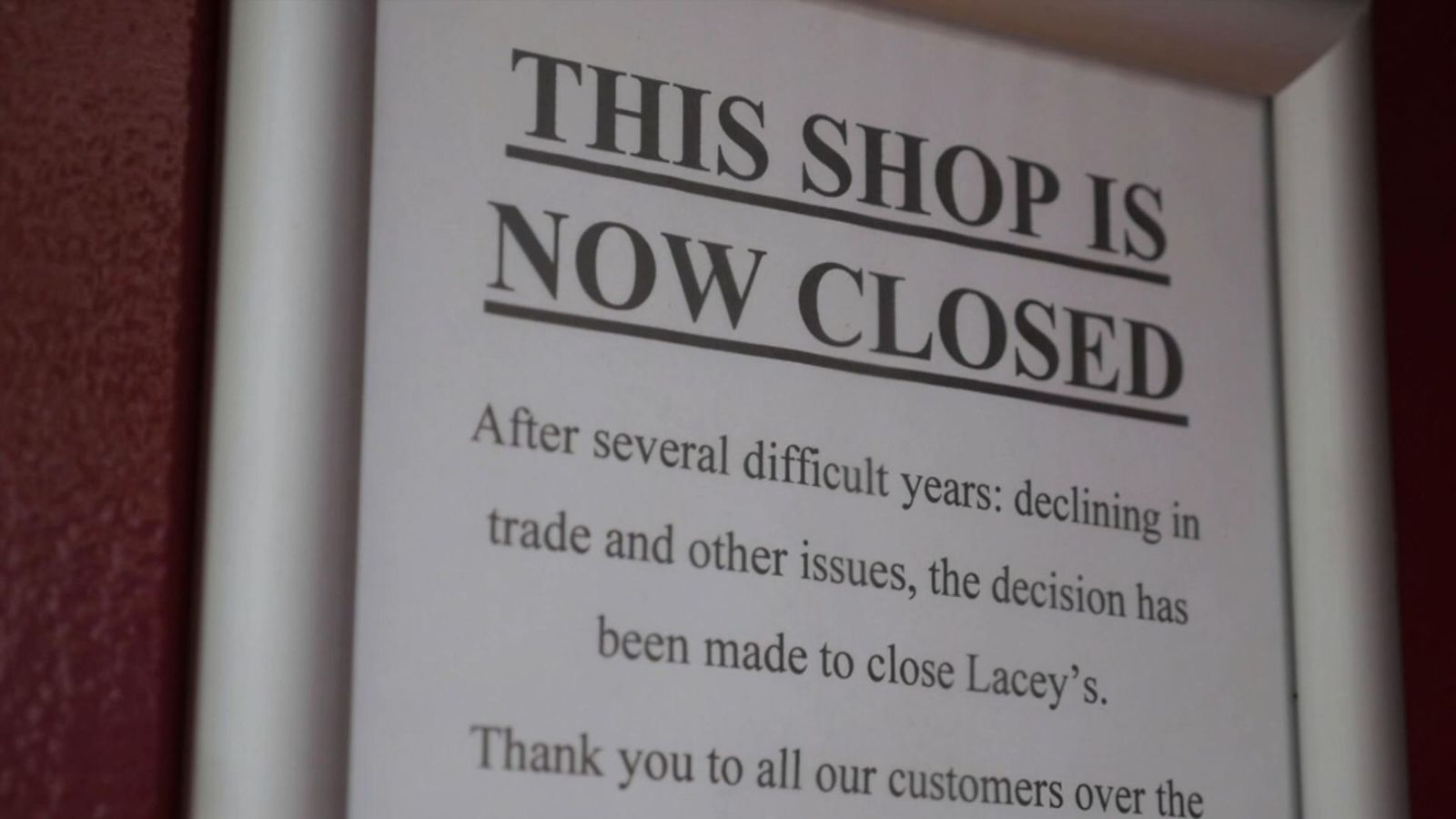 High streets shrinking as shop closures increase | Business News