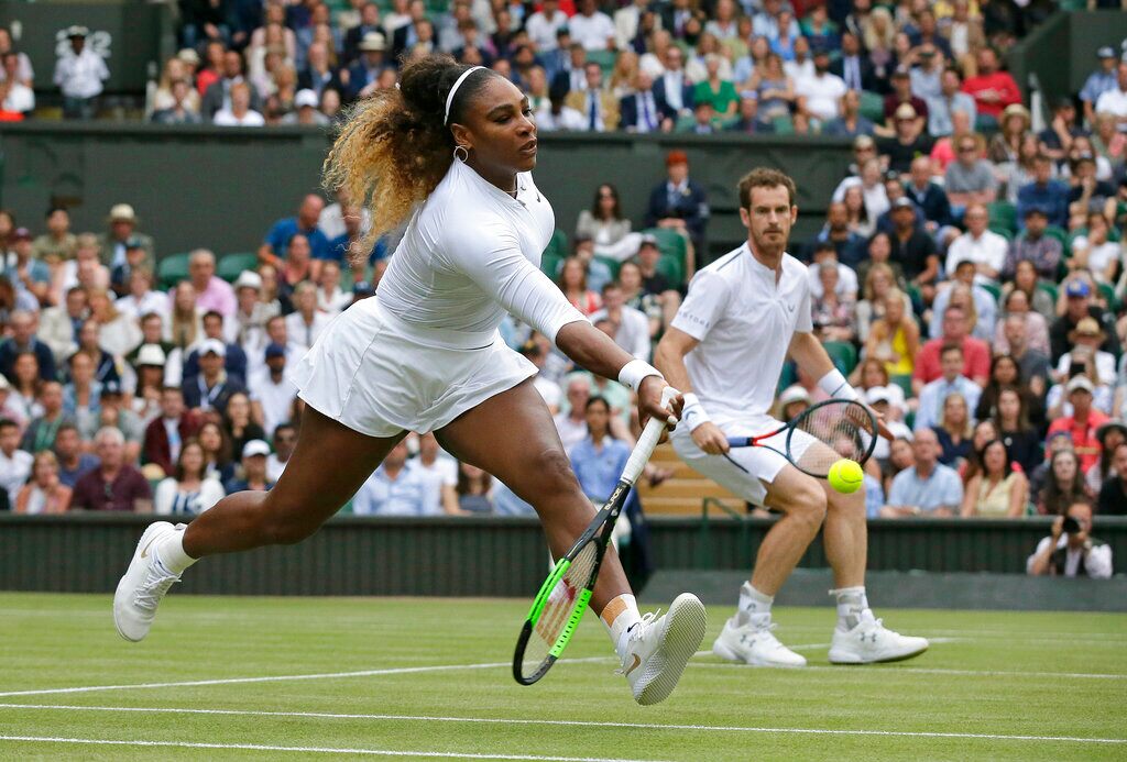 Strong Wimbledon showing for Serena Williams: wins in singles, mixed-doubles play