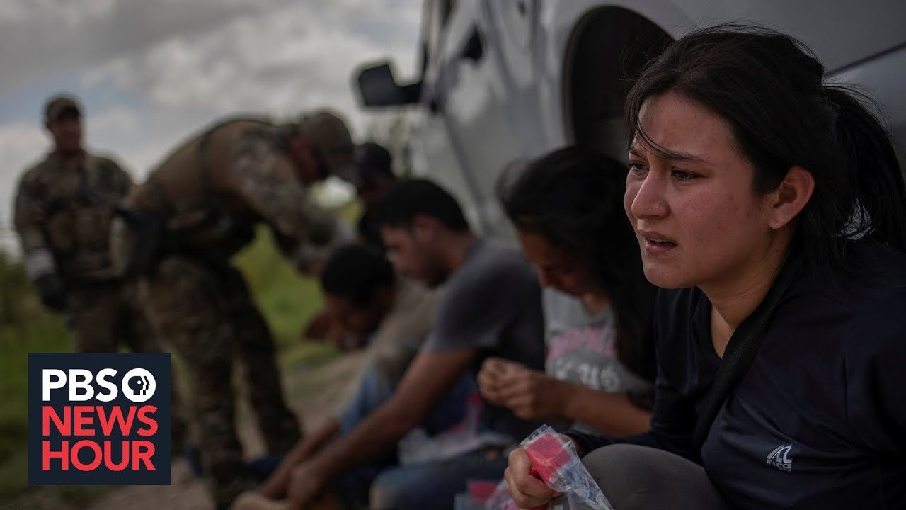 On the U.S.-Mexico border, crowds of migrants and a 'broken' system