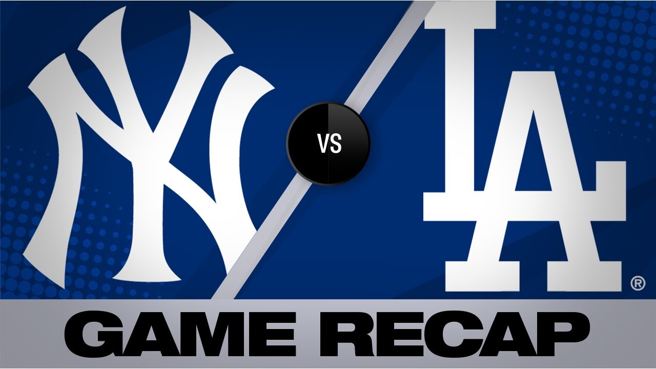 Turner, bullpen lift Dodgers past Yankees | Dodgers-Yankees Game Highlights 8/24/19