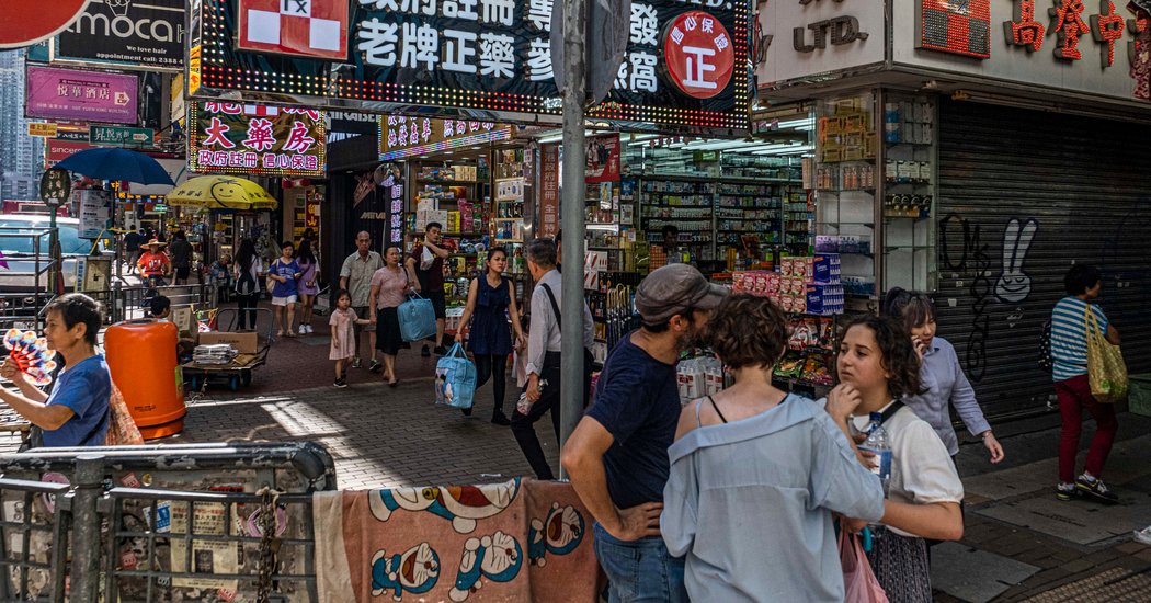 In Hong Kong, Life Goes On (Despite the Whiff of Tear Gas)