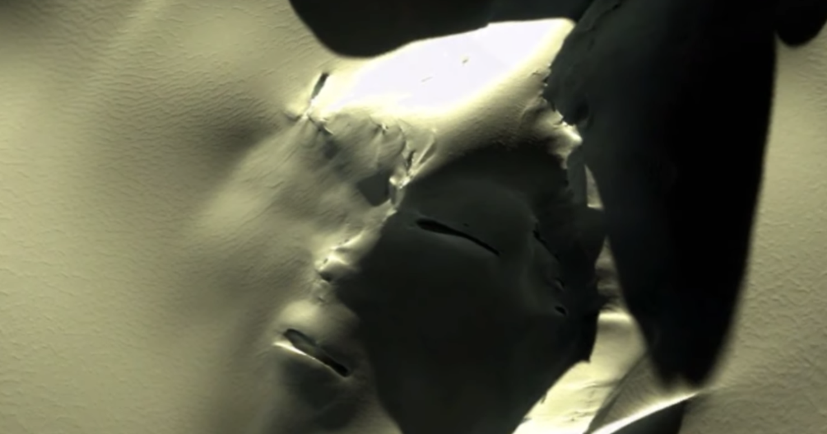 Google Earth uncovers ‘gigantic statue of face’ emerging from Antarctica snow