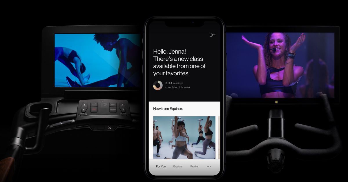 Equinox will start selling its own Peloton-like bikes and treadmills this winter