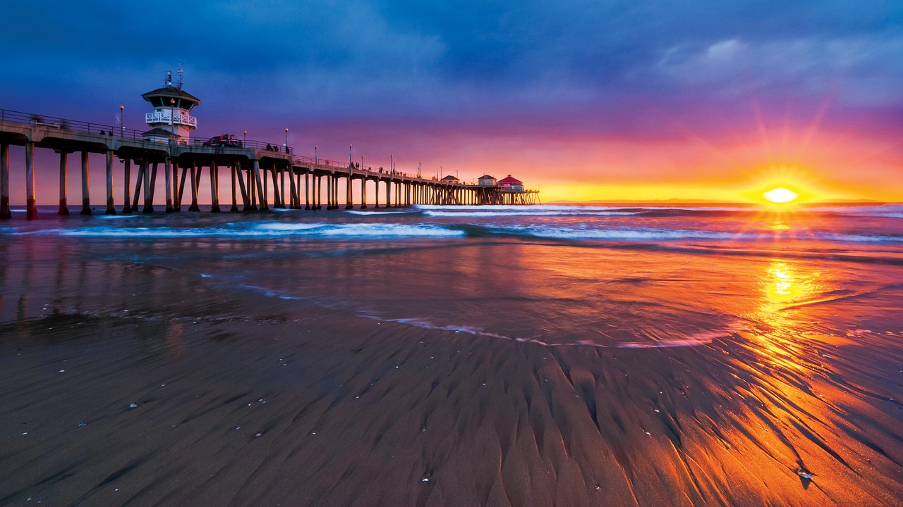 24 hours in Huntington Beach, California