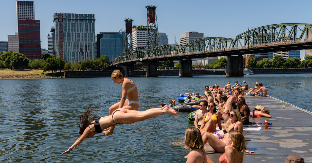 Following the Lead of the Diving Girl