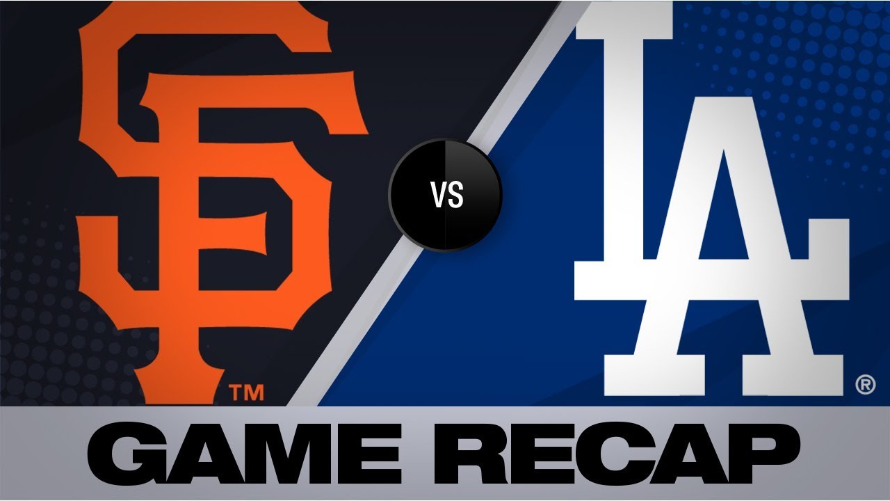 Beaty, Seager power Dodgers to 5-0 win | Giants-Dodgers Game Highlights 9/8/19