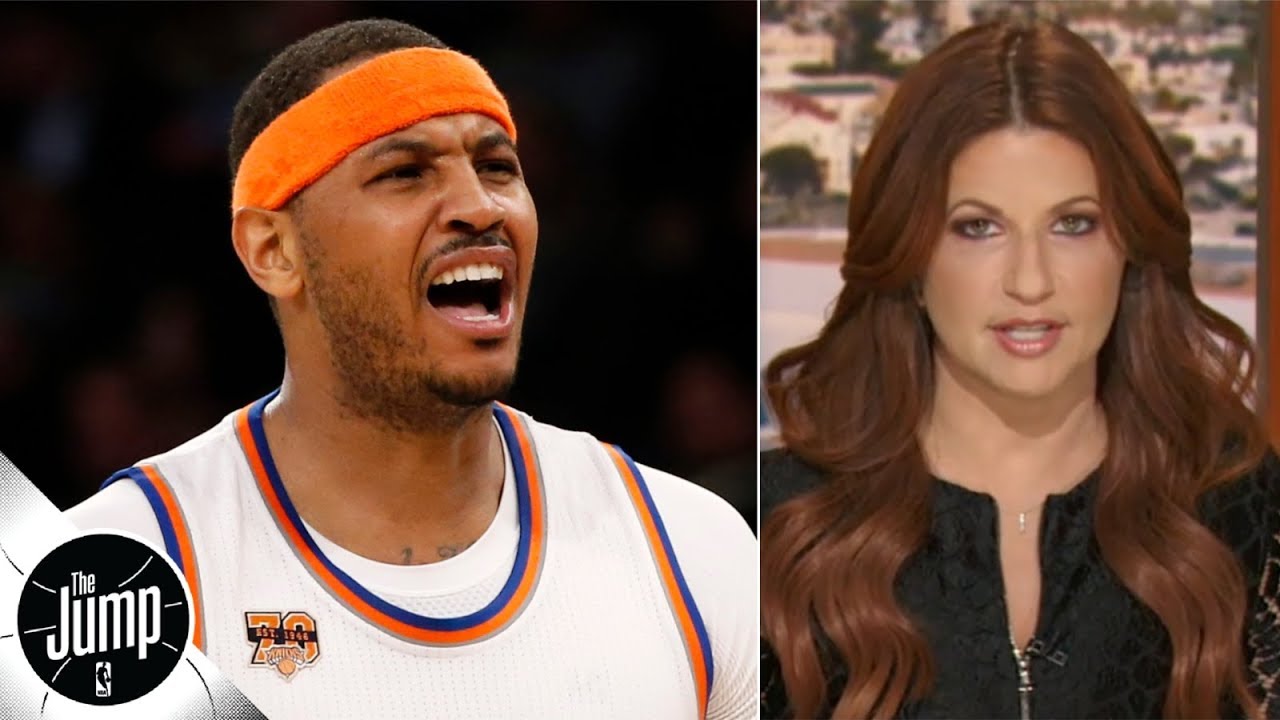 NBA players texted me 'what about Melo?' after Joe Johnson got signed – Rachel Nichols | The Jump