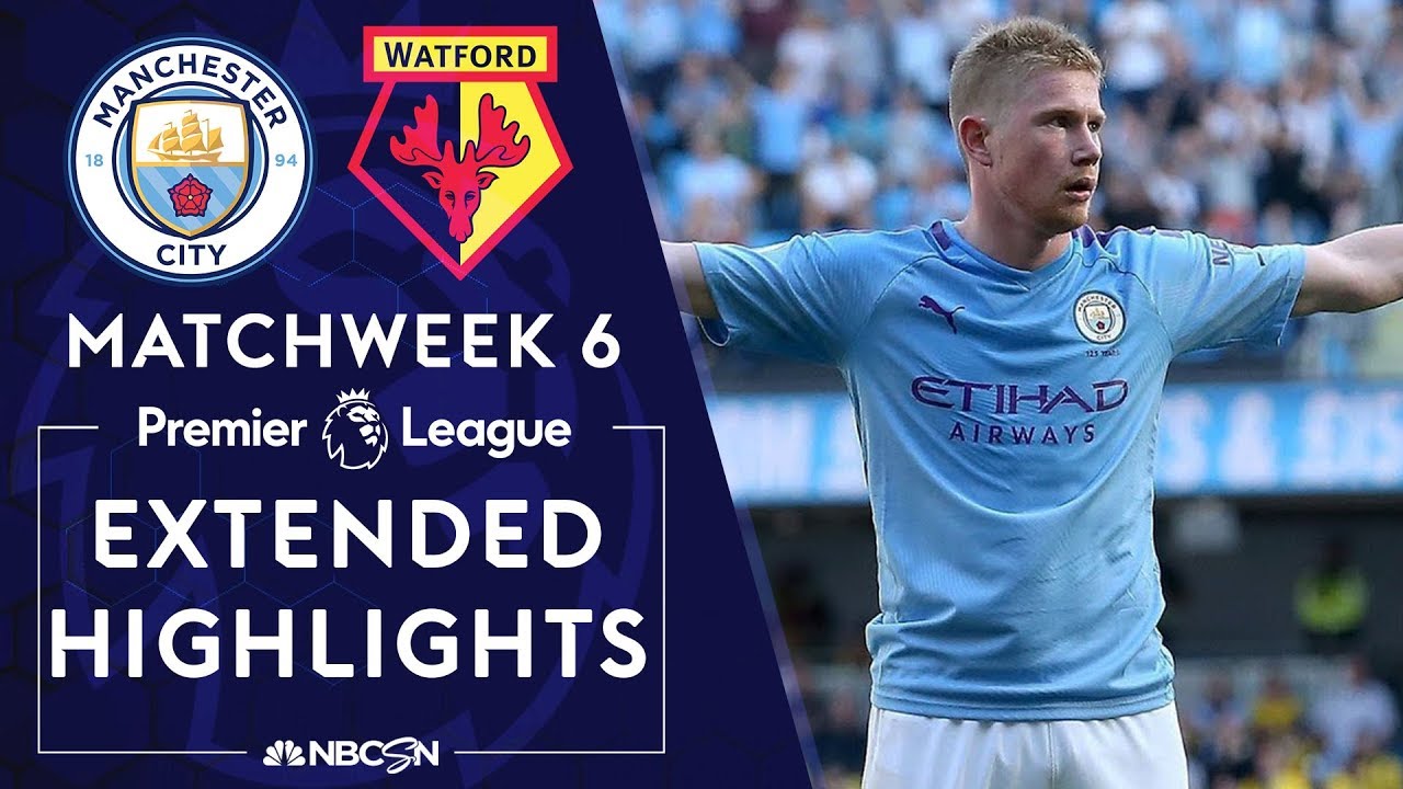Manchester City v. Watford | PREMIER LEAGUE HIGHLIGHTS | 9/21/19 | NBC Sports
