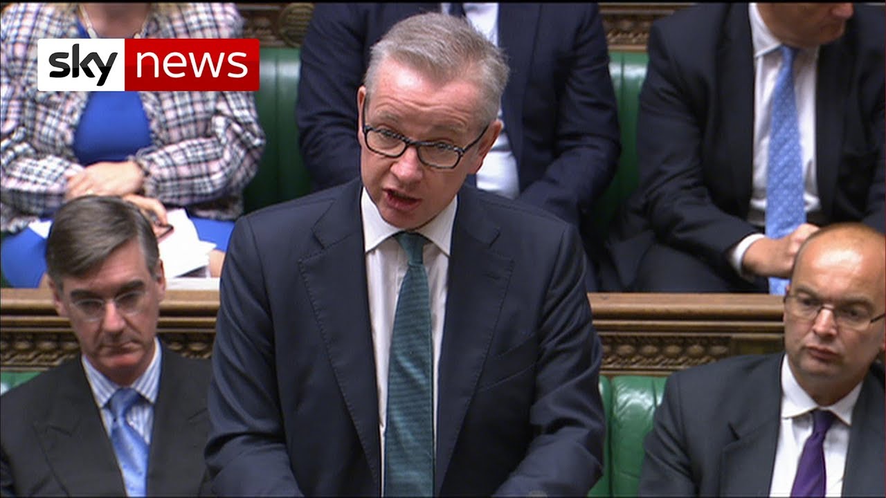 BREAKING NEWS: Michael Gove updates MPs on Brexit preparations presenting no-deal 'opportunities'