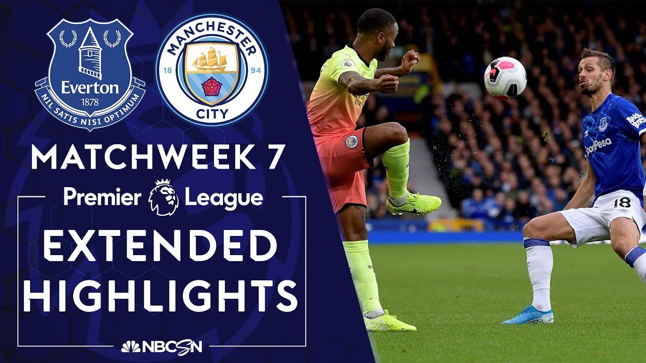 Everton v. Manchester City | PREMIER LEAGUE HIGHLIGHTS | 9/28/19 | NBC Sports