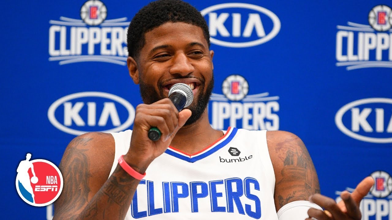 Paul George: There is no battle for L.A. between the Clippers and Lakers | 2019 NBA Media Day