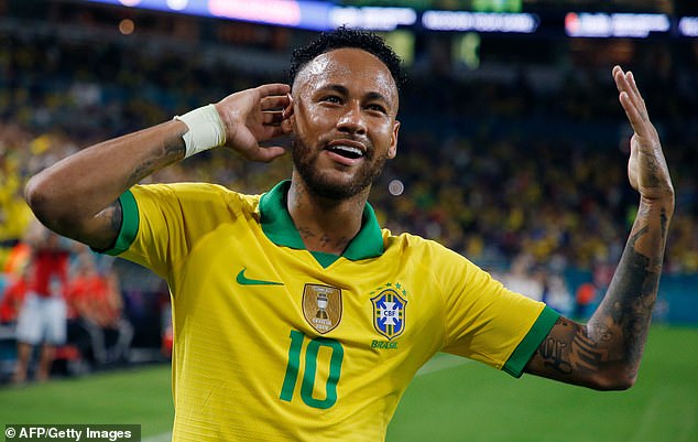 Neymar makes scoring return from injury as Brazil draw 2-2 with Colombia in Miami friendly