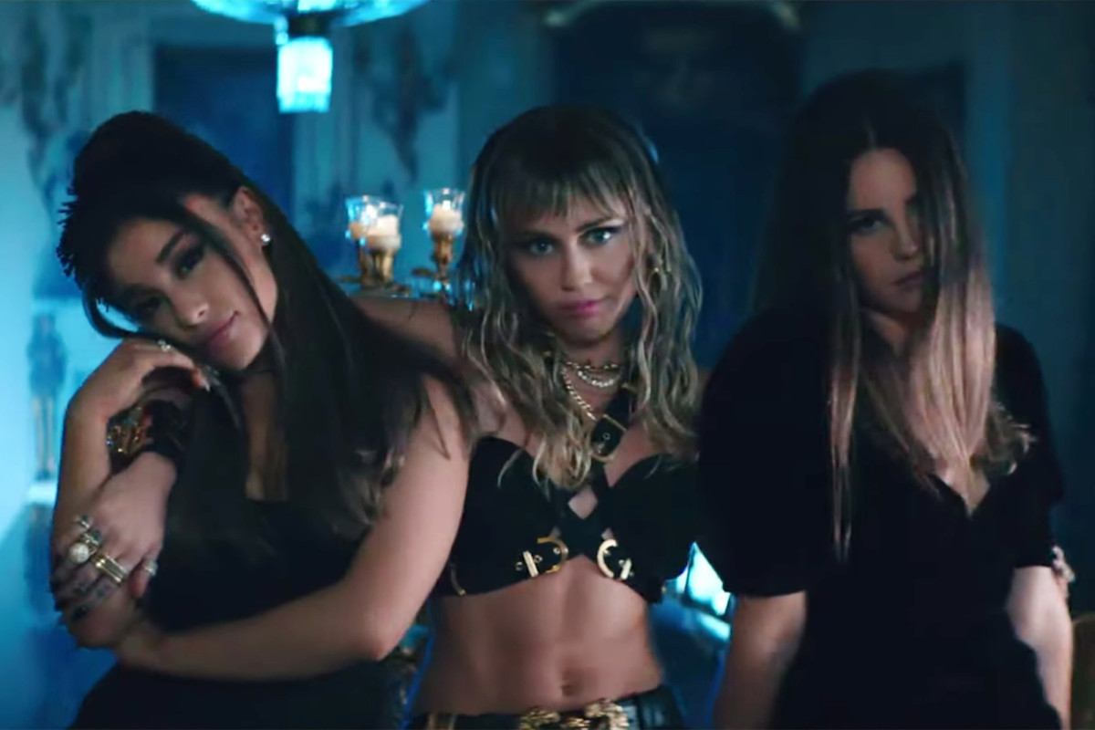 Ariana Grande, Miley Cyrus and Lana Del Rey reveal new ‘Charlie’s Angels’ video