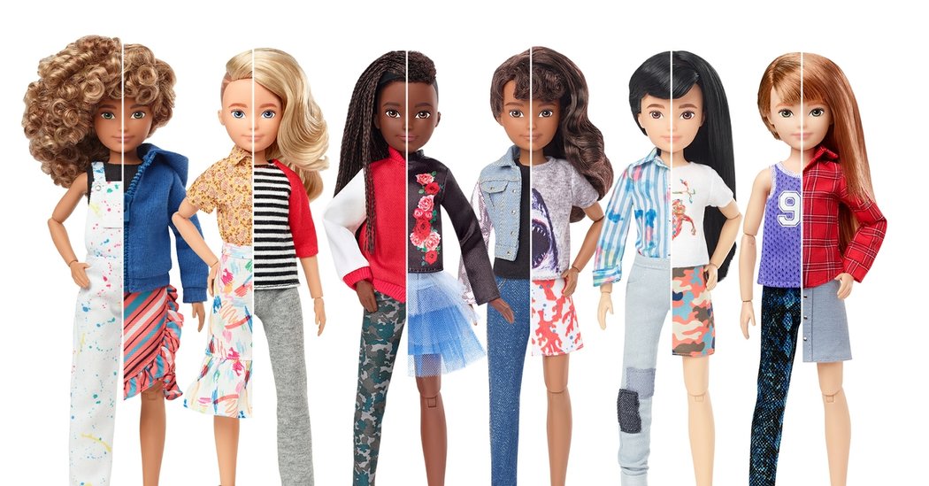 Mattel, Maker of Barbie, Debuts Gender-Neutral Dolls