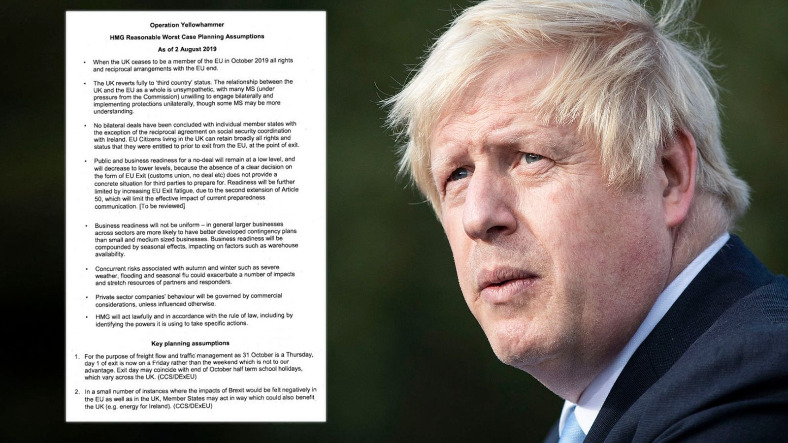 The no-deal documents that the government didn’t want to release | Politics News