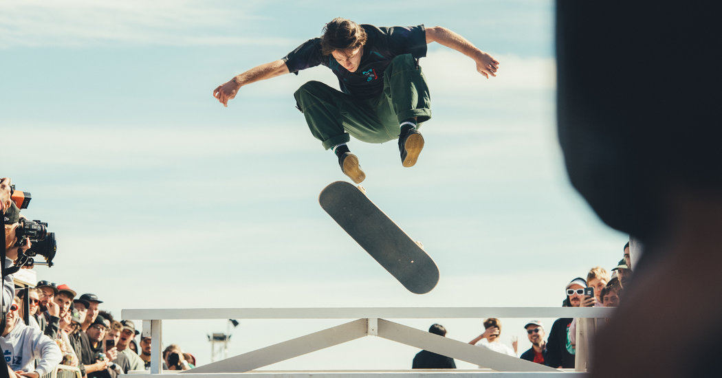 Skateboarding’s ‘Anti-Olympics’ – The New York Times