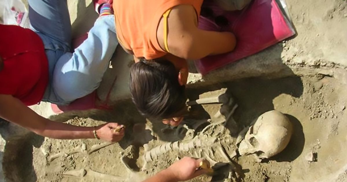 Mysterious ‘Pyramid Mummy’ discovered by workmen beneath the streets of Rome