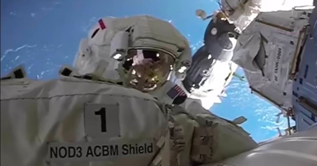 Mysterious ‘disc-shaped’ UFO interrupts NASA Spacewalk live feed outside ISS