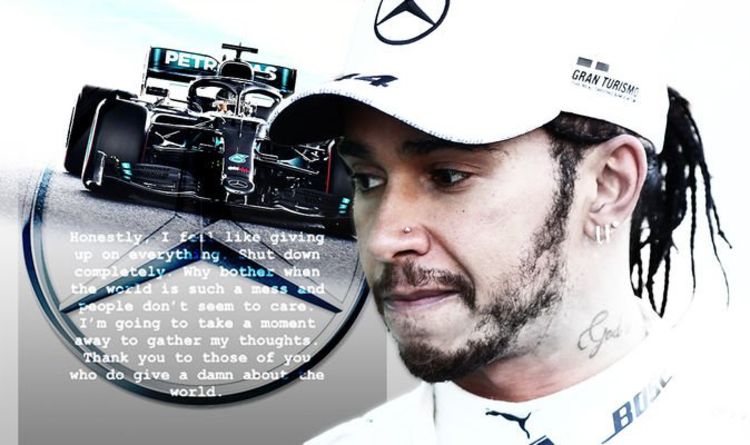 Mercedes respond after Lewis Hamilton sparks F1 quit fears in emotional message | F1 | Sport