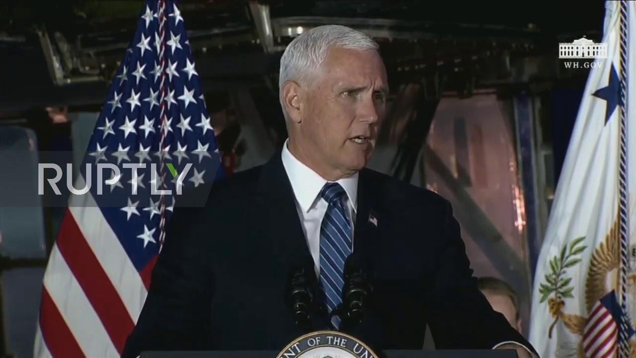 USA: Mike Pence says United States Space Force now on the horizon