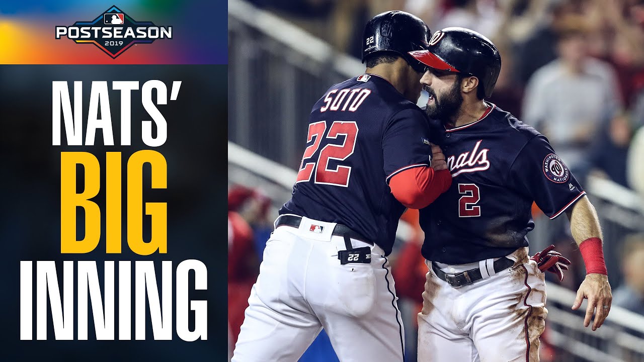 Anthony Rendon, Howie Kendrick lead Nationals' BIG 4-run inning vs Cardinals | MLB Highlights