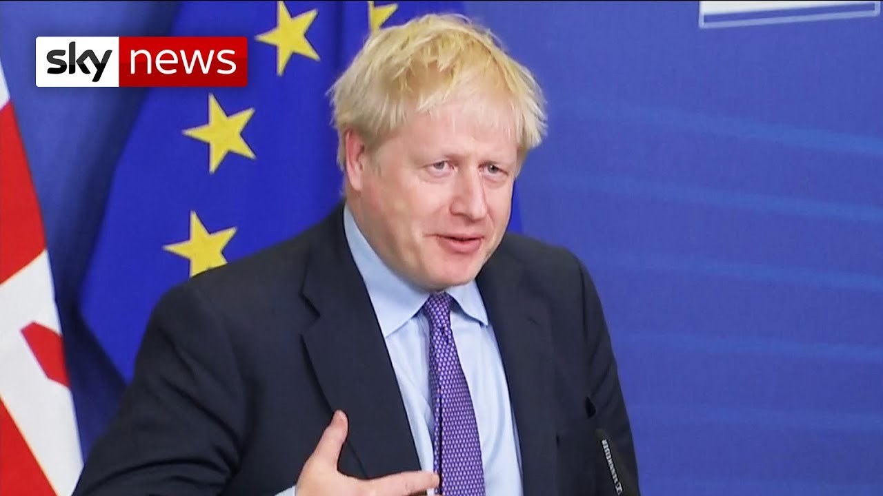 BREAKING NEWS: Boris Johnson on new Brexit deal