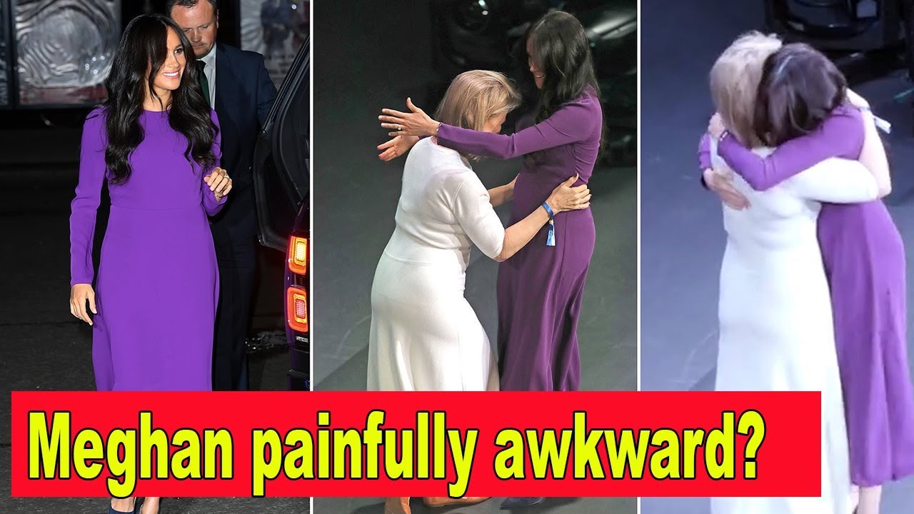 How Meghan’s painfully awkward moment with curtsying woman?