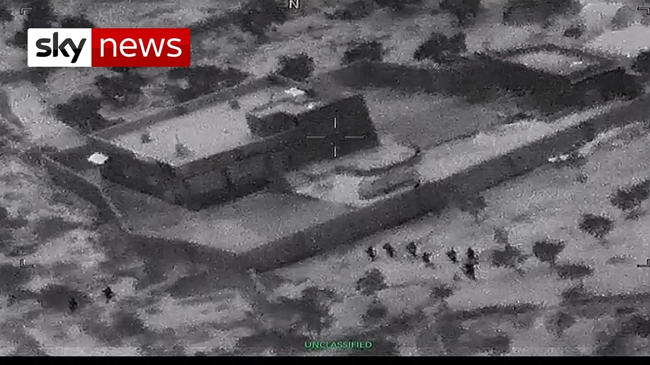 US military releases al Baghdadi raid video