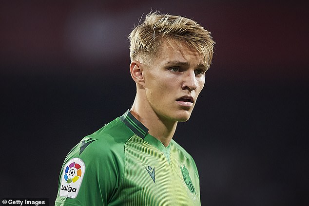 Manchester United join Arsenal and Manchester City in chase for Real Madrid starlet Martin Odegaard