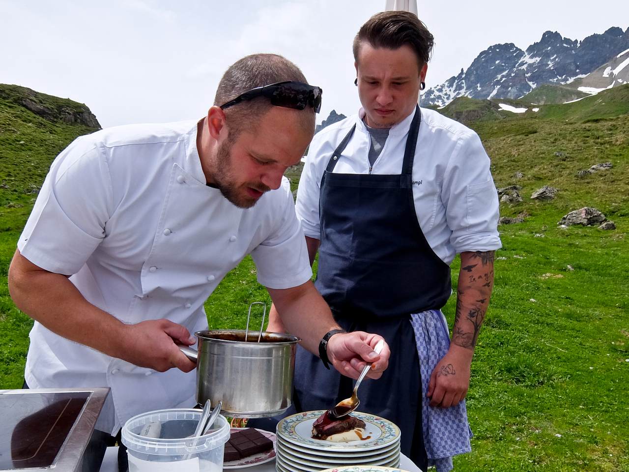High altitude Michelin dining in Ischgl, Austria