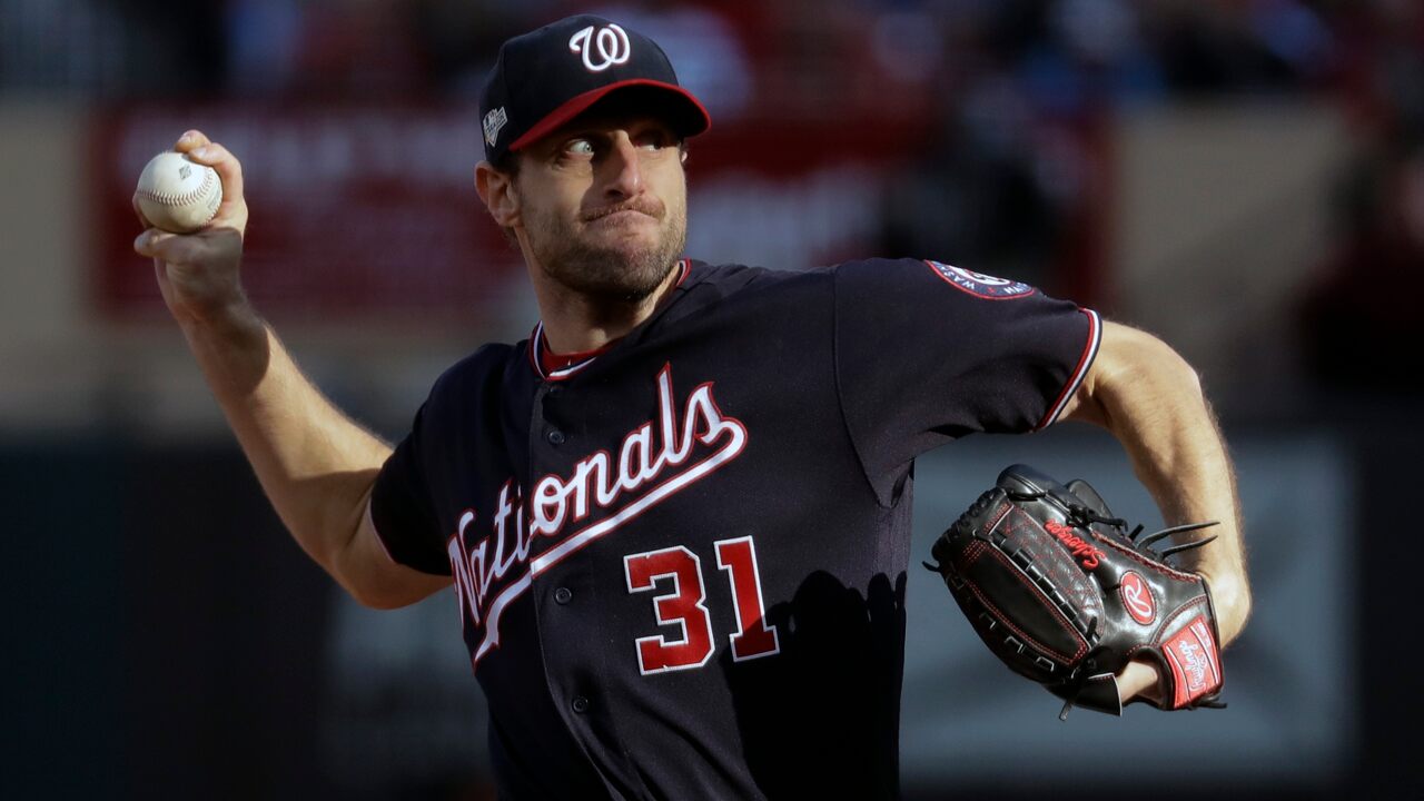 Nationals take 2-0 NLCS lead over Cardinals as Scherzer takes no-hitter into 7th