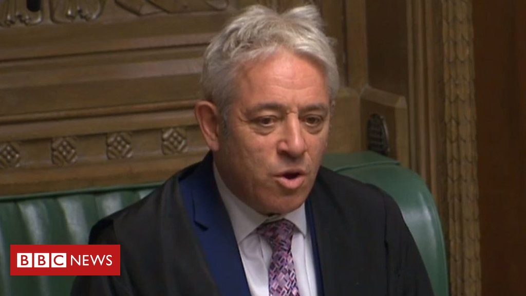 John Bercow: Last orders as he steps down as Commons Speaker